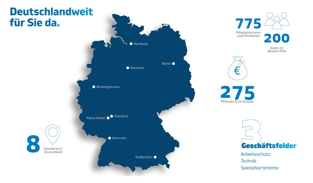 Karte Haberkorn Gesellschaften Deutschland